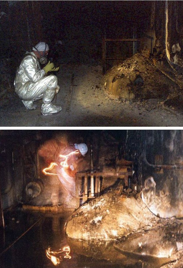 13. Radioaktywne odpady po katastrofie w Czarnobylu. 