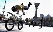 Rowerowy parkour na ulicach San Francisco