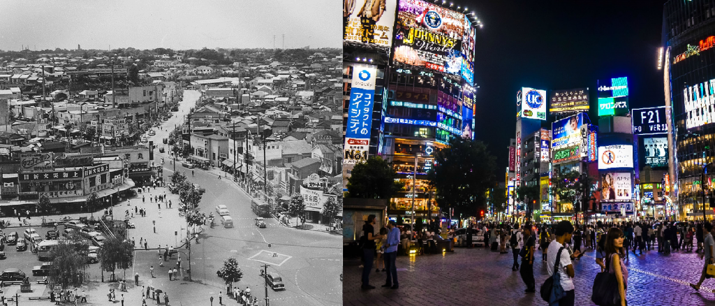 31 zdjęć pokazujących jak szybko zmieniały się znane miasta.