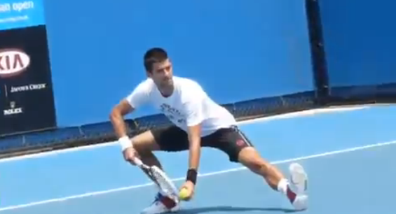 Novak Djokovic po raz kolejny pokazuje klasę oraz dystans do siebie.