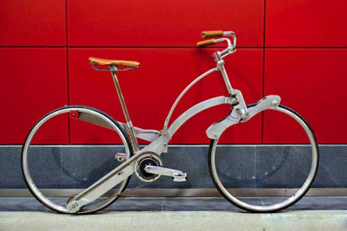Innowacyjny rower pozbawiony szprych