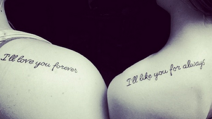 26 genialnych tatuaży, które zrobiły sobie siostry.