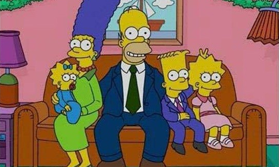 Jak wyglądaliby dzisiaj Simpsonowie, gdyby starzeli się z wiekiem.