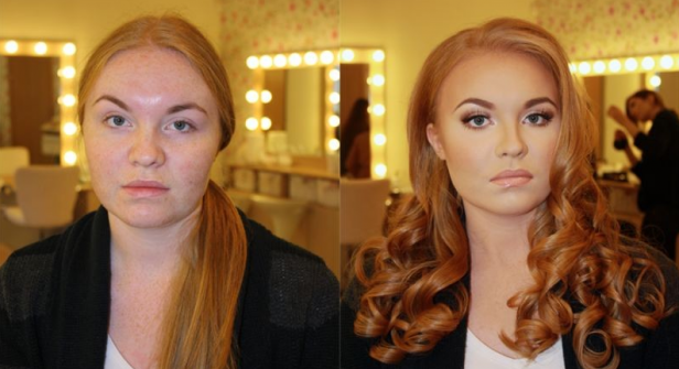 24 zdjęcia, które udowadniają jak makijaż potrafi zmienić kobietę. Panowie, strzeżcie się.