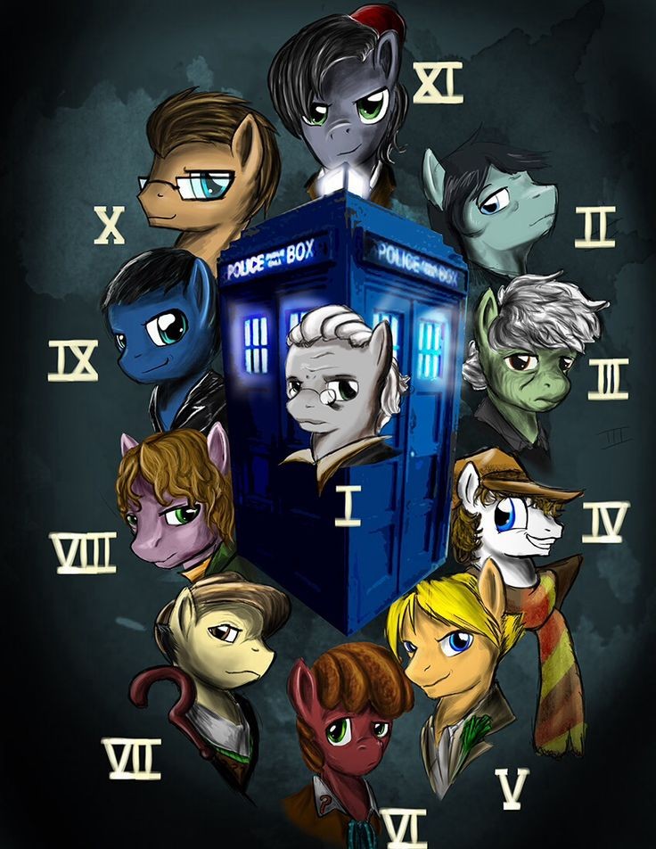 Doctor Who w wersji My Little Pony.