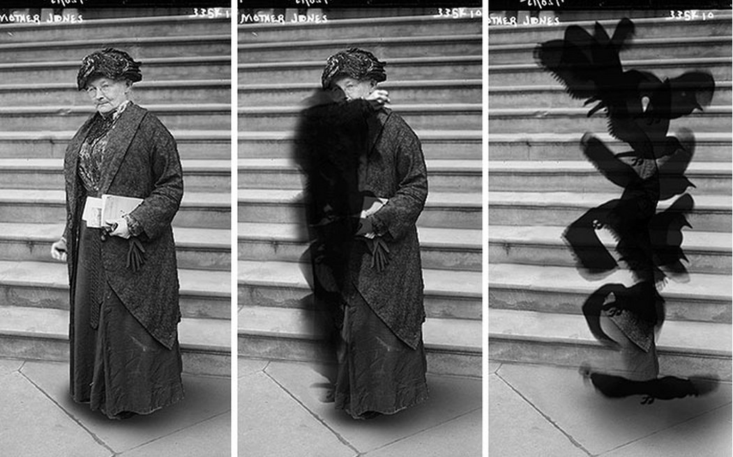 Ten artysta przemienia stare czarno-białe zdjęcia w nawiedzone gify.
