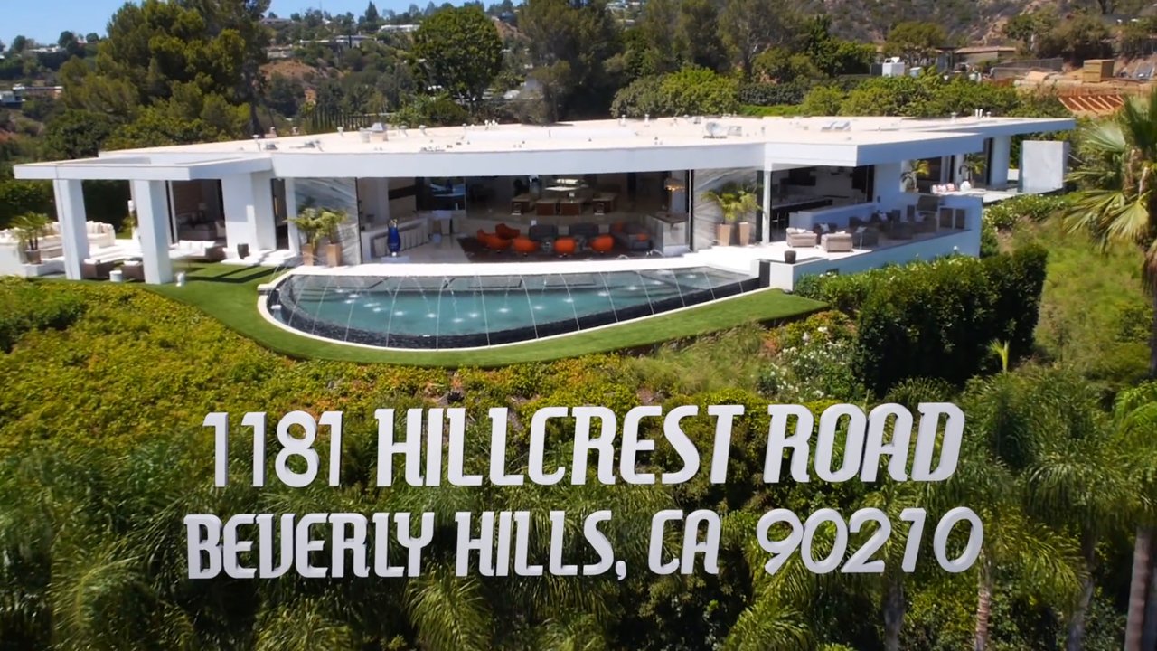 Dom za $80,000,000 na wzgórzu Beverly Hills. Coś niesamowitego.