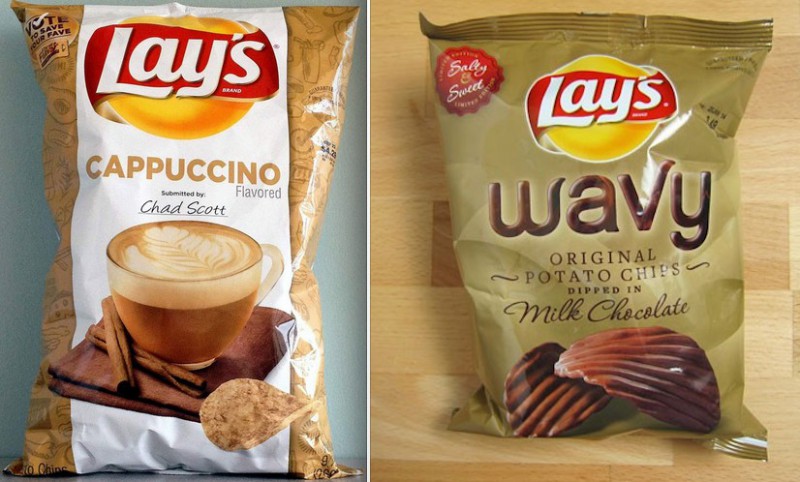 25 najdziwniejszych smaków chipsów z całego Świata.