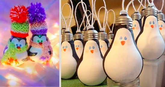 21 kreatywnych pomysłów na świąteczne ozdoby.