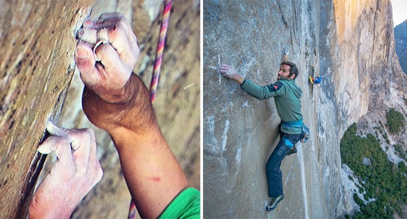Dwóch mężczyzn po raz pierwszy w historii wspina się po 900-metrowej ścianie, najtrudniejszą drogą wspinaczkową na Świecie.