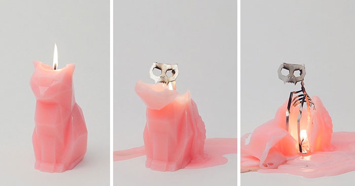 20 najbardziej kreatywnych świeczek jakie kiedykolwiek widziałeś.