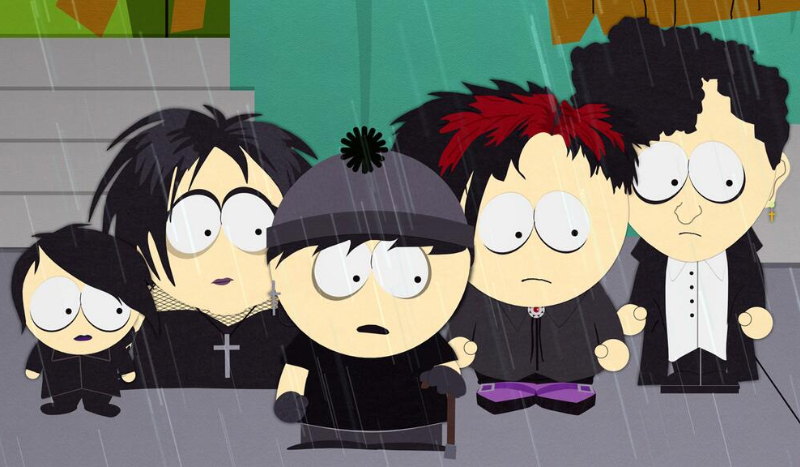 Goth Kids from South Park: