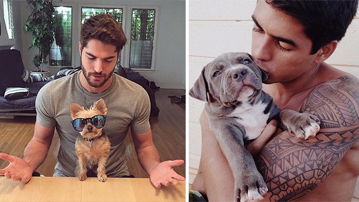 „Hot Dudes With Dogs”, czyli dwie Twoje ulubione rzeczy na jednym koncie na Instagramie.