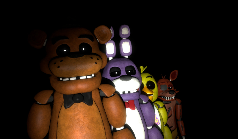 Jakim Animatronkiem z gry Five Night’s At Freddys jesteś?