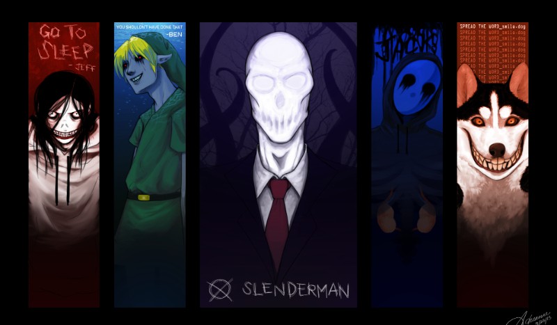 Która postać z creepypast będzie Twoim najlepszym przyjacielem?