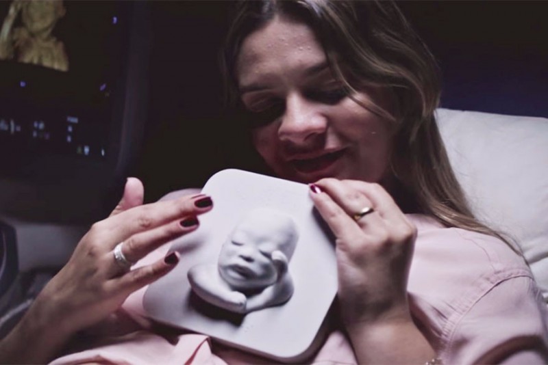 Niewidoma kobieta dzięki drukarce 3D mogła „zobaczyć” swoje nienarodzone jeszcze dziecko.
