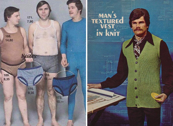 33 reklamy mody męskiej z lat 70-tych, których już nie odzobaczysz.
