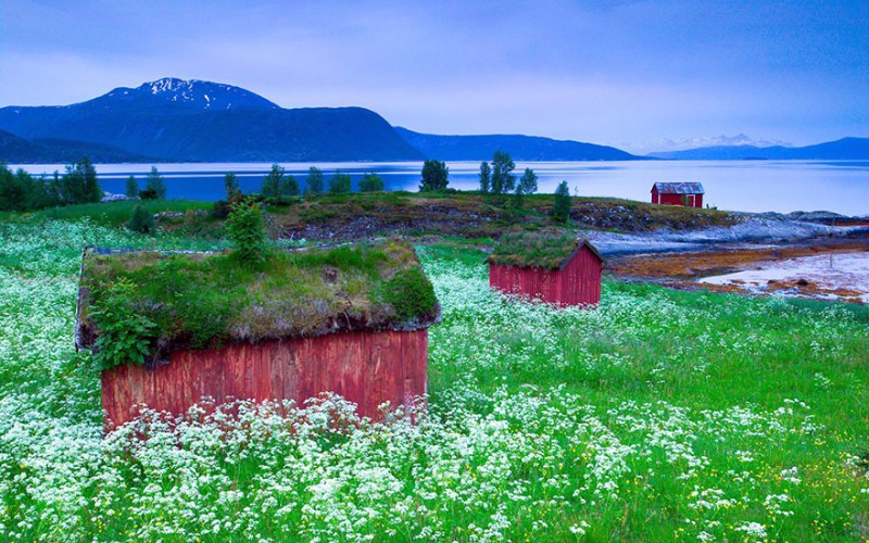 15 zdjęć norweskiej architektury, która wygląda jak z bajki.