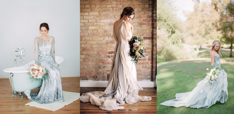 15 nietypowych sukni ślubnych, które zachwycają swoja odmiennością.