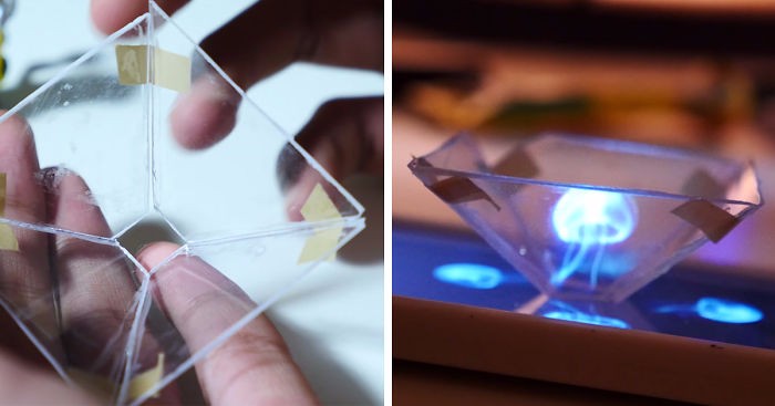 Odkrywamy, jak własnoręcznie wykonać trójwymiarowy hologram przy pomocy smartfonu.