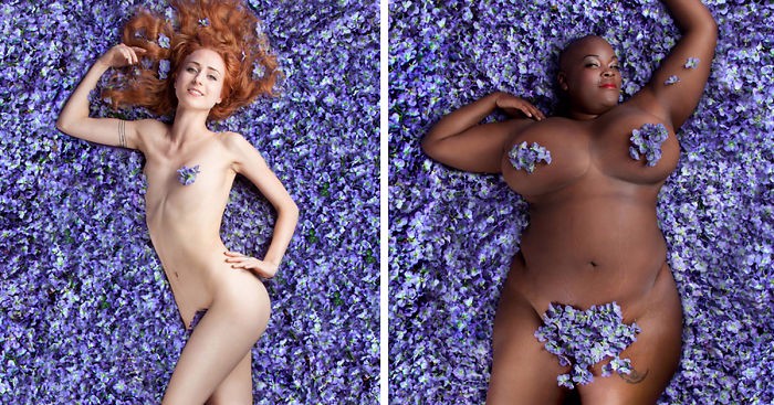 Artysta podejmuje wyzwanie „American Beauty”, fotografując 14 kobiet o różnych typach sylwetki.