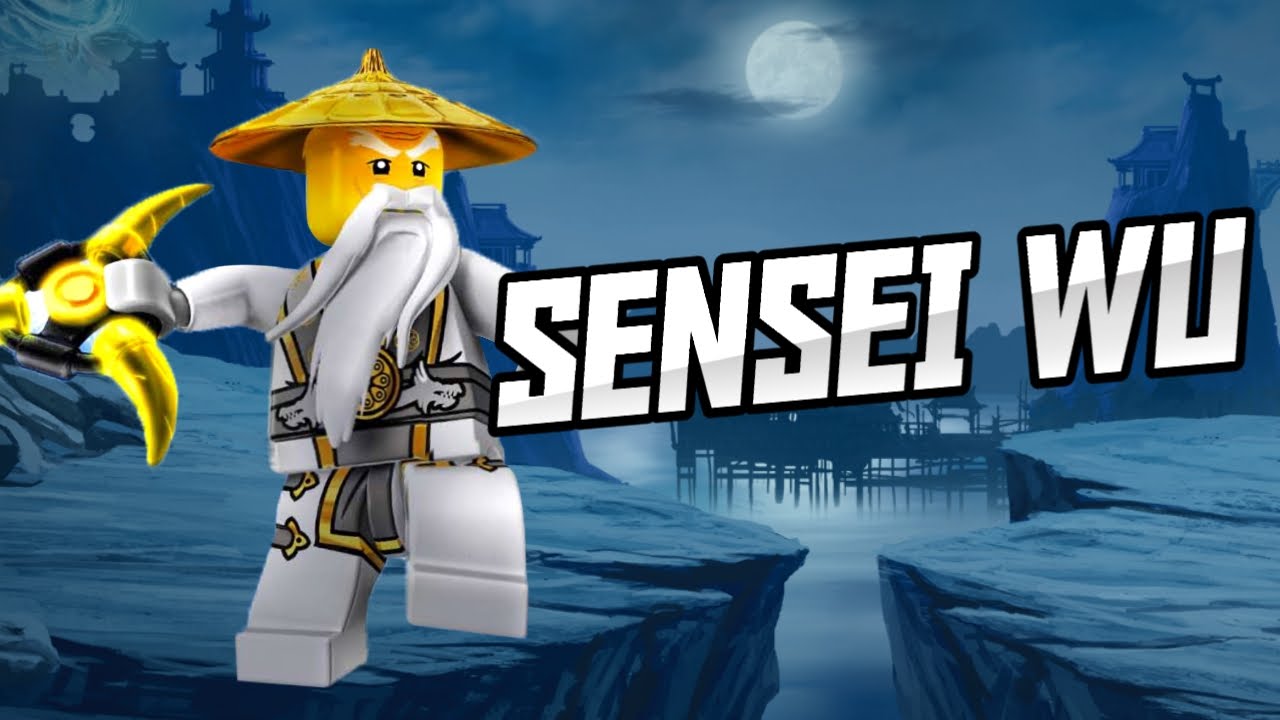 Lego Ninjago- wideo charakter Senseia Wu