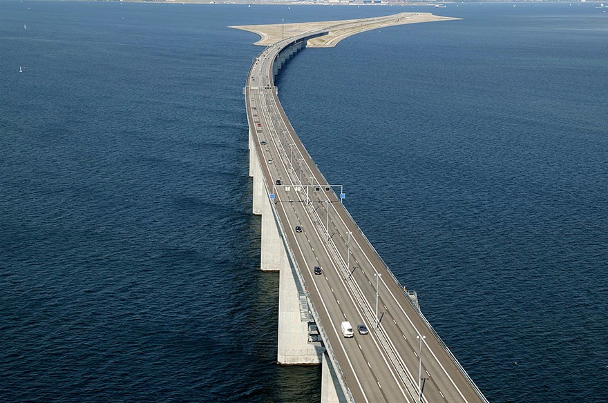 Ten Niesamowity Most Laczacy Danie Ze Szwecja Jest Jednoczesnie Podwodnym Tunelem