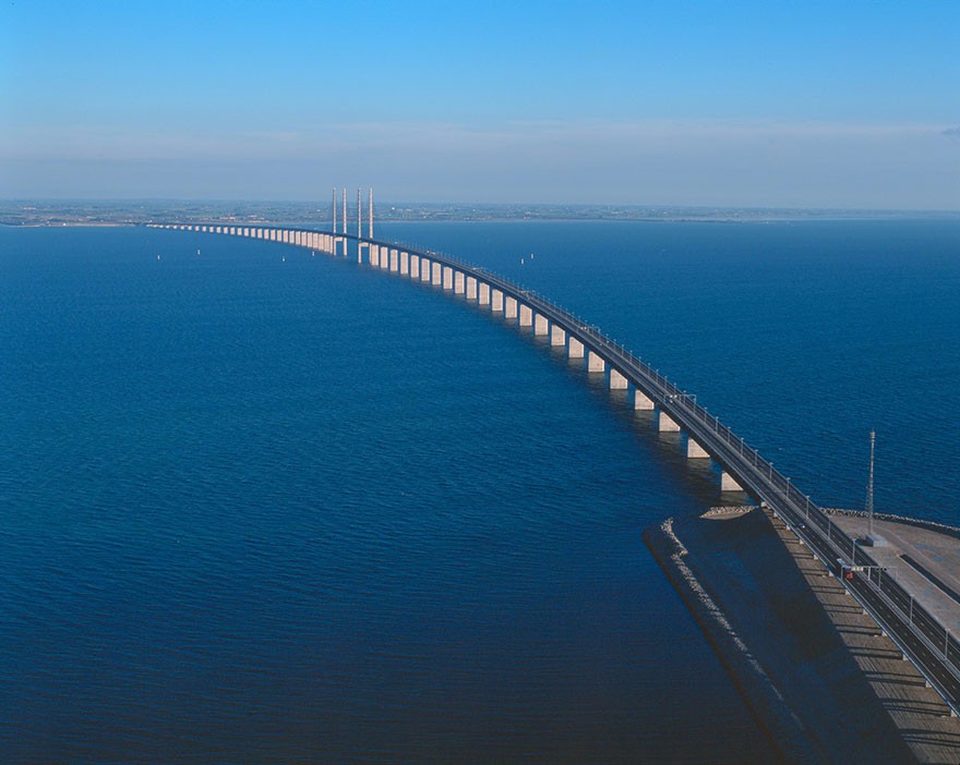 Ten Niesamowity Most Laczacy Danie Ze Szwecja Jest Jednoczesnie Podwodnym Tunelem