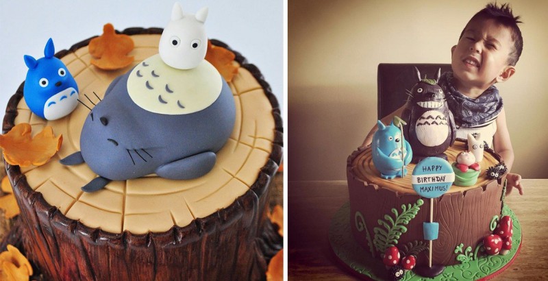 16 tortów inspirowanych postacią Totoro, które są zbyt urocze, by je zjeść.