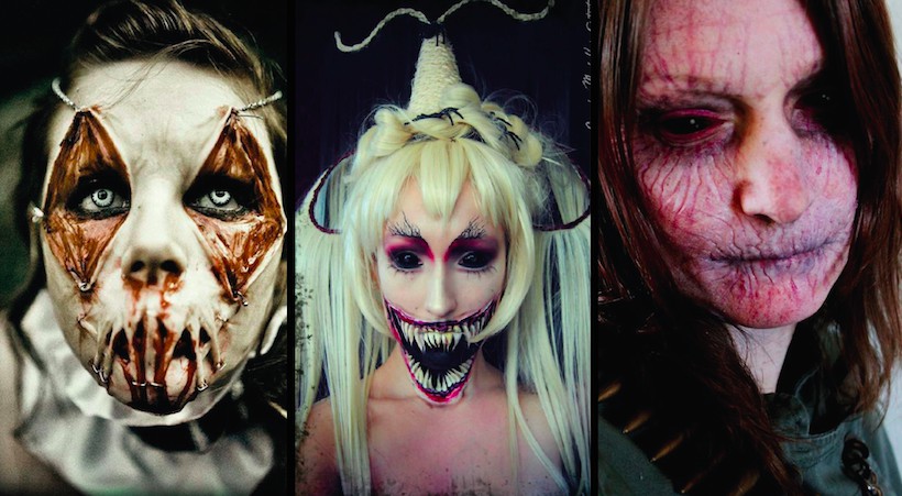 20 najbardziej przerażających makijażów na Halloween.