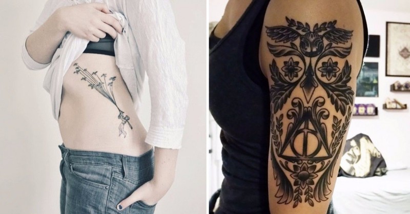 28 tatuaży inspirowanych książkami, które pokochają wszyscy miłośnicy literatury.