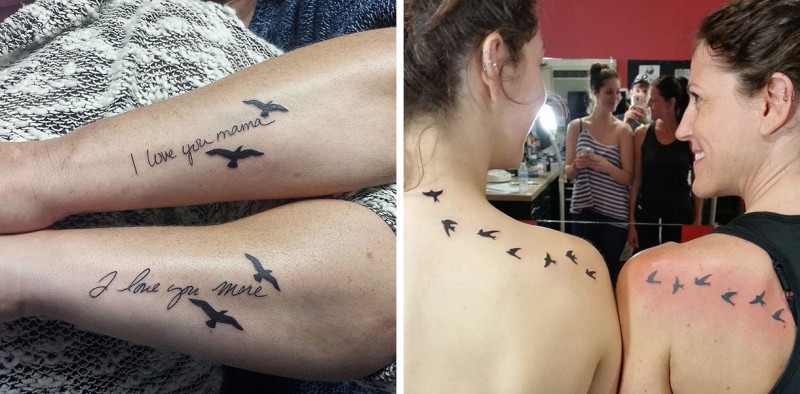 21 rodzinnych tatuaży, które na nowo zdefiniowały pojęcie więzi między matką a córką.