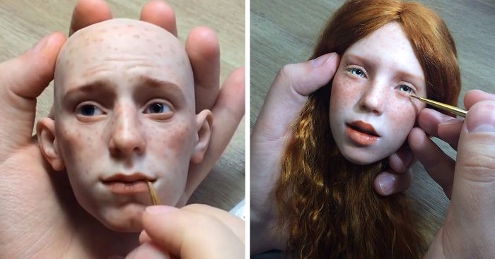 Rosyjski artysta tworzy hiperrealistyczne lalki, których widok przyprawi Cię o dreszcze.