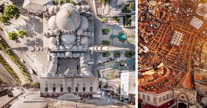 Turecki fotograf tworzy niezwykle efektowne, miejskie pejzaże, które zaskoczą Cię swoją wielowymiarowością.