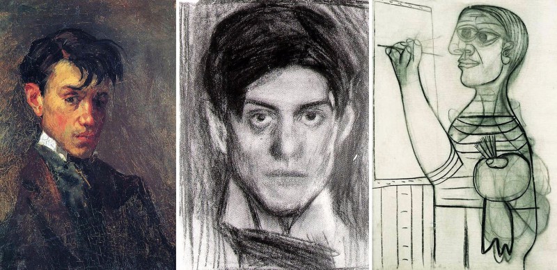 Ewolucja autoportretu Pabla Picassa na przestrzeni lat – trudno uwierzyć, że to dzieła jednego artysty!