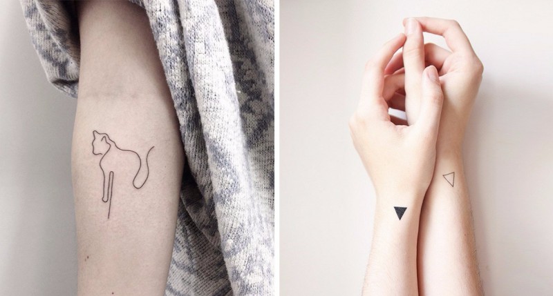 25 dyskretnych tatuaży, które zachwycą Cię swoją prostotą.