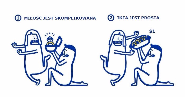 IKEA prezentuje niezawodne i całkiem przystępne sposoby na rozwiązanie wszelkich problemów miłosnych.