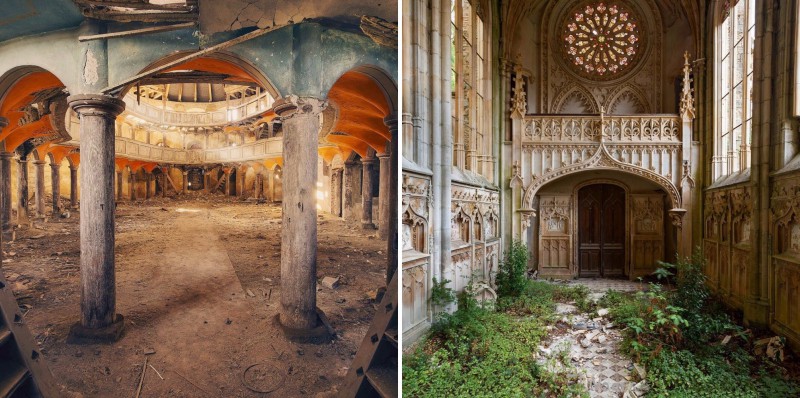 22 fascynujące zdjęcia opuszczonych budynków z najróżniejszych zakątków świata.
