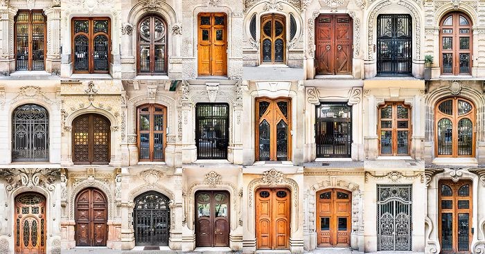 Fotograf przemierza świat, dokumentując piękno napotkanych przykładów interesujących drzwi i okien.