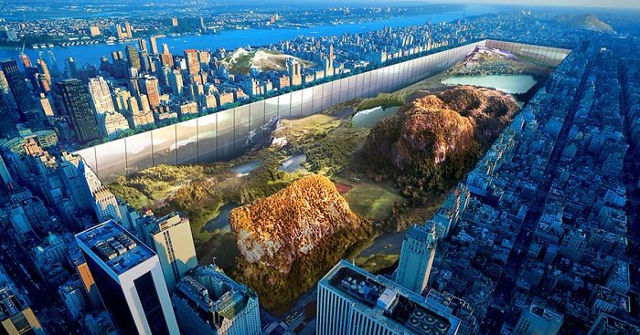 Zaproponowano budowę szklanego muru dookoła nowojorskiego Central Parku.