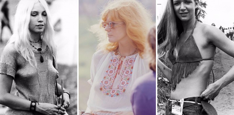 18 stylowych fotografii, które udokumentowały modowe trendy festiwalu Woodstock w 1969 roku.