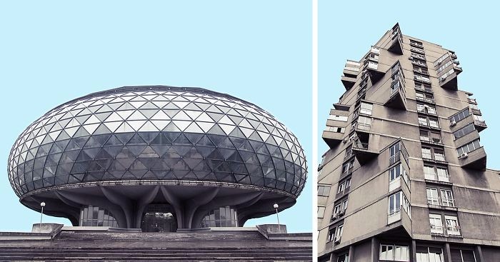 Modernistyczna architektura Belgradu oczami prawdziwego fana „Gwiezdnych wojen”.