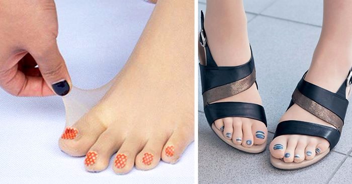 Japończycy produkują pończochy, dzięki którym zapomnisz o malowaniu paznokci u stóp.