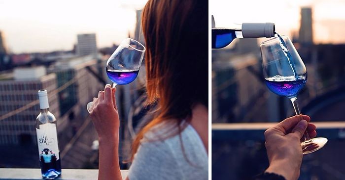 Koniec ery białego i czerwonego wina – najmodniejszym kolorem jest teraz niebieski!