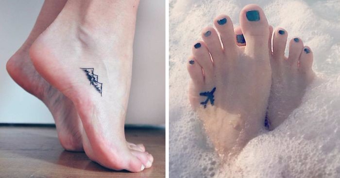 15 maleńkich tatuaży, które subtelnie podkreśliły piękno damskich stóp.