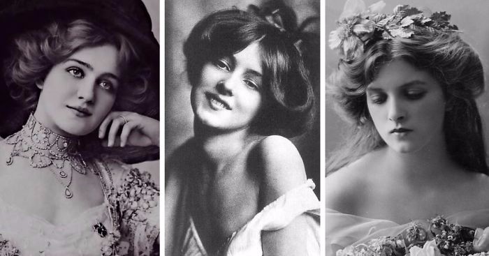 13 fotografii najpiękniejszych kobiet epoki edwardiańskiej.