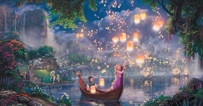 Amerykański artysta maluje obrazy na bazie scen z filmów Disneya i robi to lepiej niż ich autorzy!