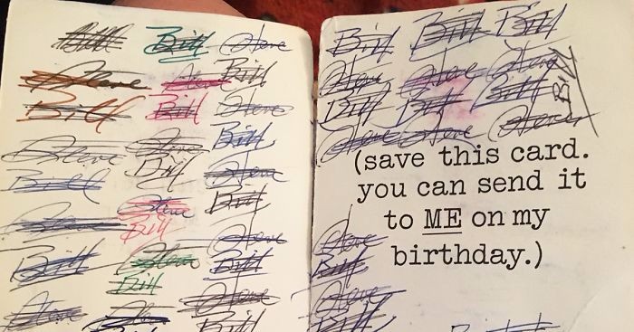 Starzy przyjaciele od 47 lat wymieniają się między sobą jedną kartką urodzinową.