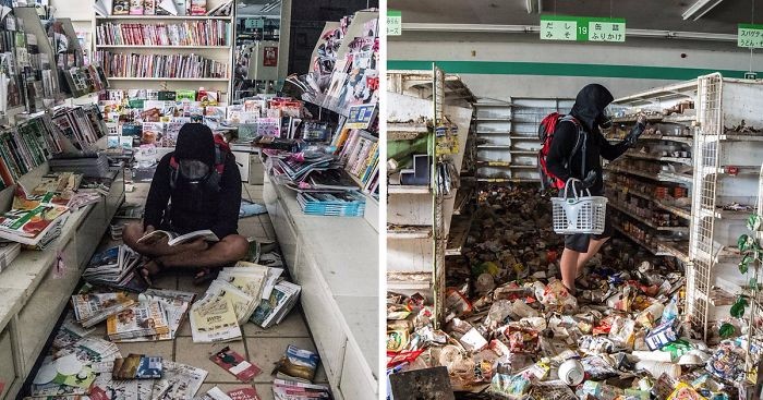 Malezyjski fotograf przedostał się do strefy zamkniętej po katastrofie elektrowni atomowej Fukushima.