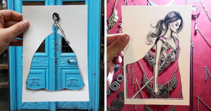Ilustrator mody z Jordanii zachwyca świat nową serią projektów, czerpiących wzory z otoczenia.